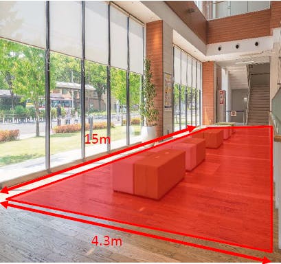 【ララガーデン長町】ポップアップストアやプロモーションイベントに最適なエスカ脇の広々としたイベントスペース(おとのひろば)