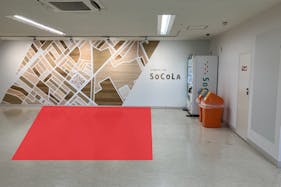 【SOCOLA南行徳】屋上駐車場エントランス・オートスロープ横 物販、食物販のポップアップストアや販促プロモーションに最適な催事イベントスペース