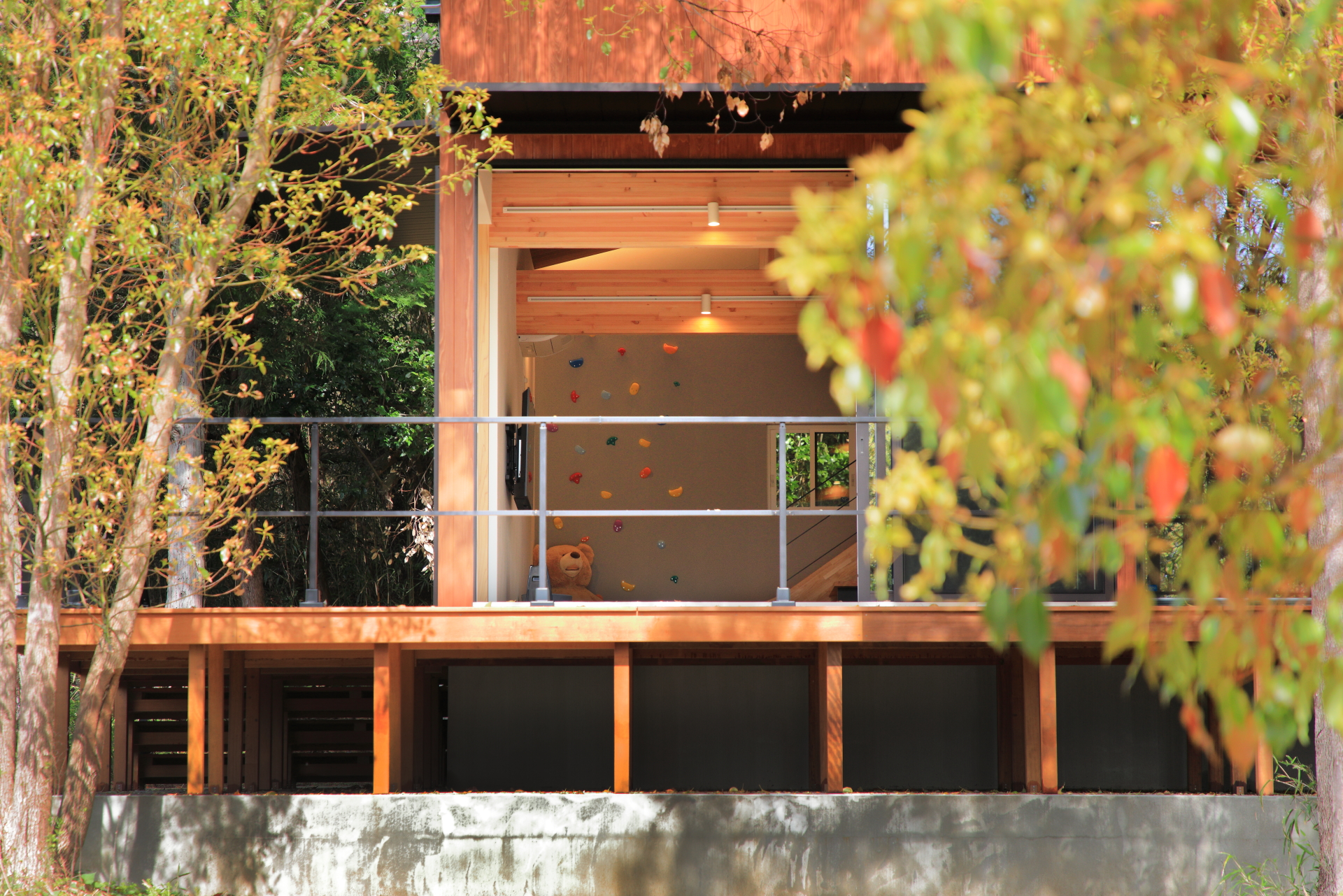 Villa_1F_バルコニー