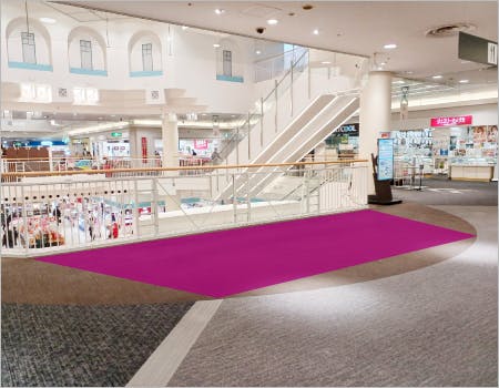 【イオンモール日根野】各種プロモーションや物販、食物販のポップアップストアに最適な2F ブリッジAスペース