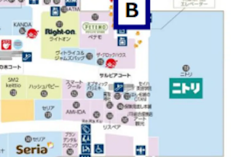 【イオンモール加西北条*】モールメディア②1F大型専門店エレベーターの画像2