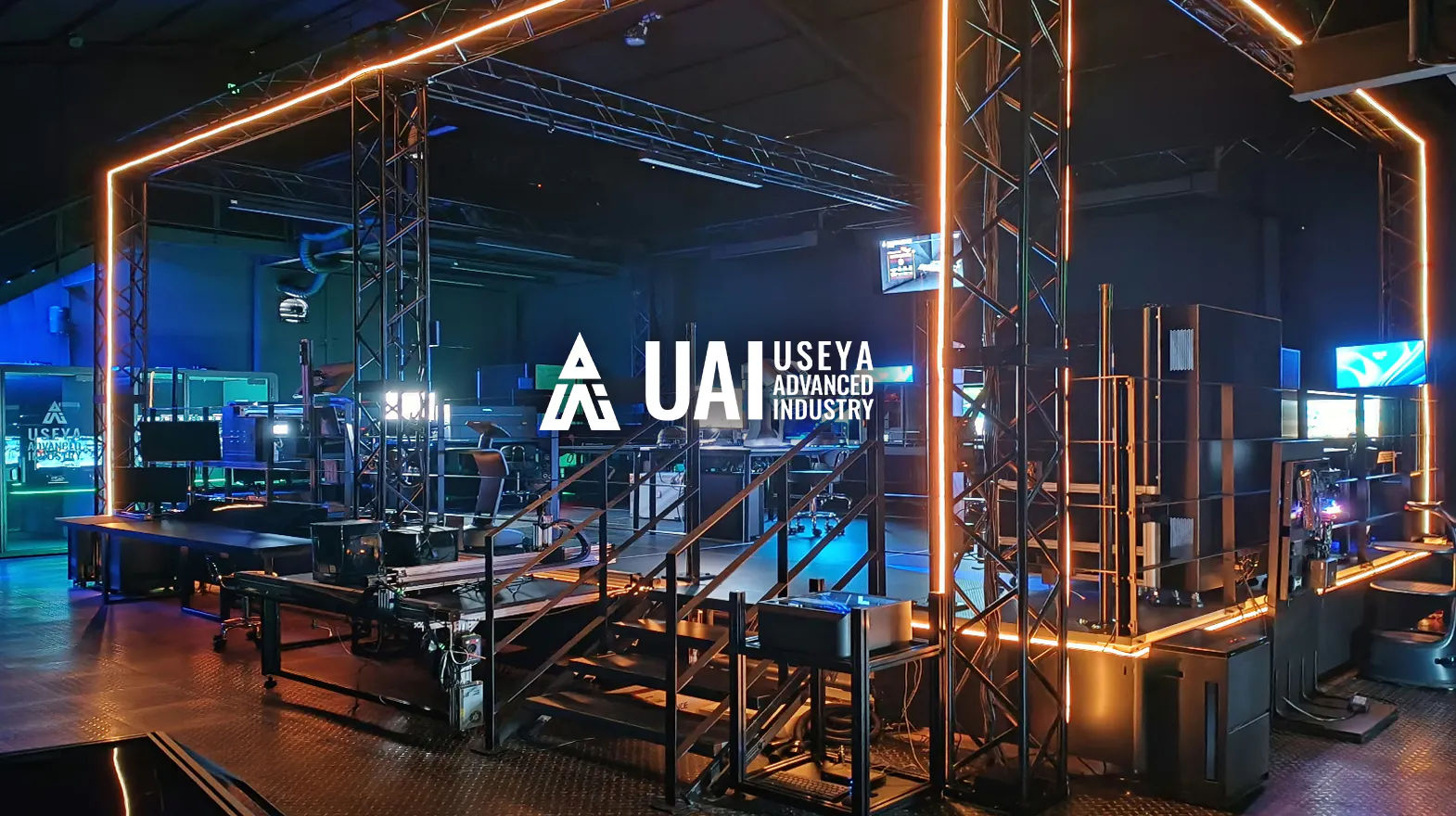 【和泉市|UAI】サイバーパンクな世界観で撮影できる近未来型スタジオの画像