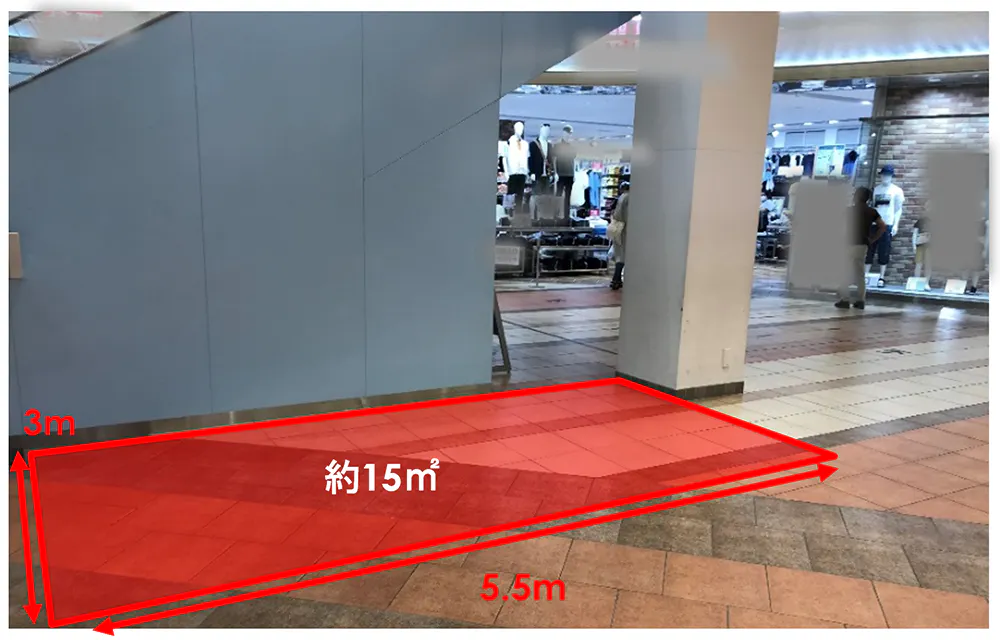 【ららぽーと柏の葉】206区画前