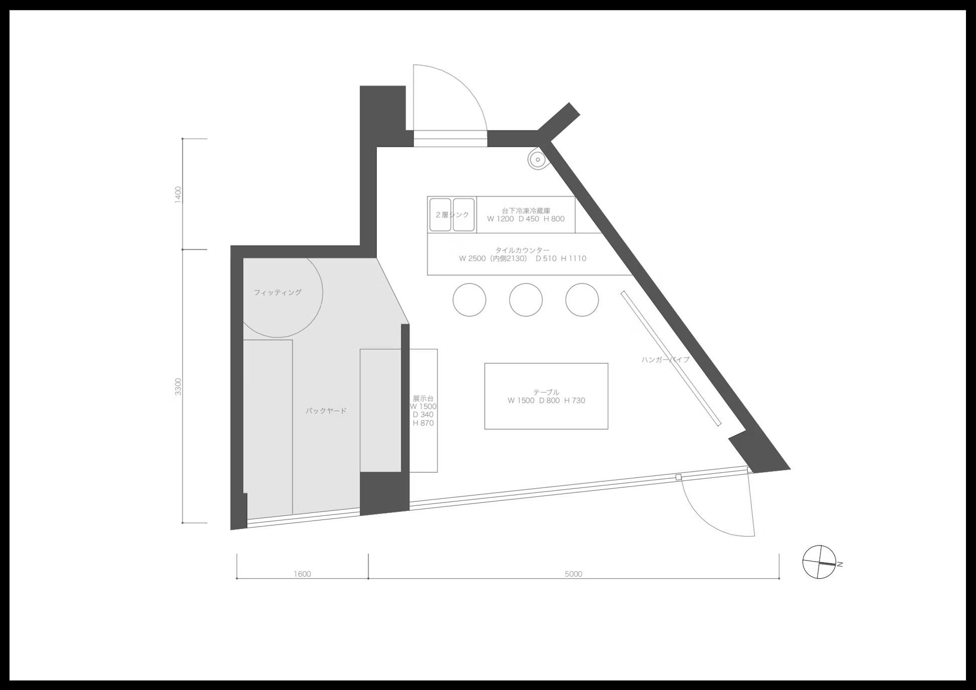 【桜川駅1分】ポップアップストアやワークショップにおすすめ！タイルカウンター付きの路面レンタルスペース