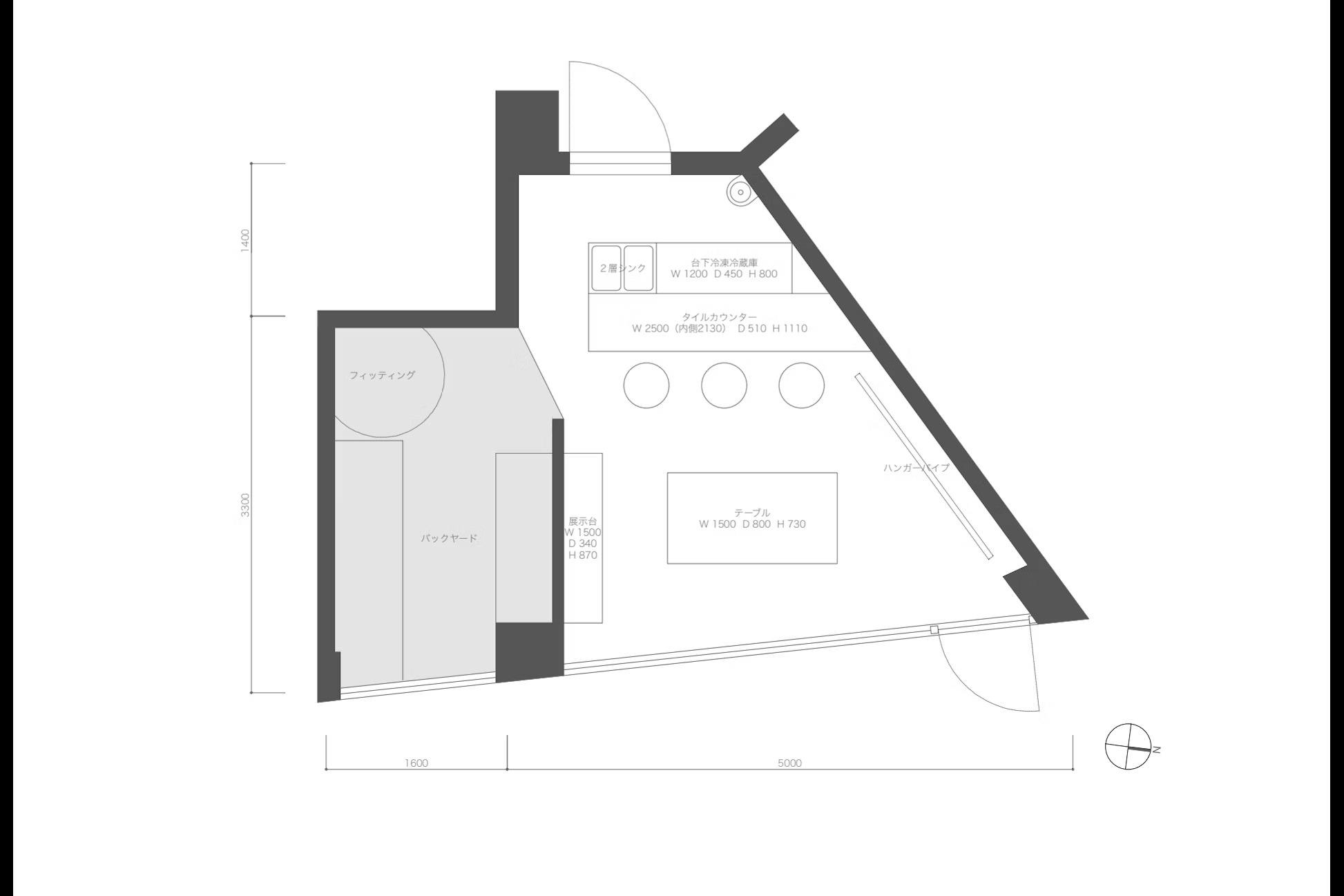 【桜川駅1分】ポップアップストアやワークショップにおすすめ!タイルカウンター付きの路面レンタルスペース