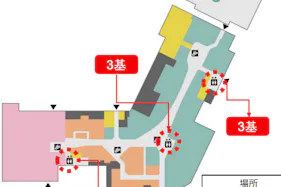 【イオンモール川口】モール内広告 エレベーター内壁面