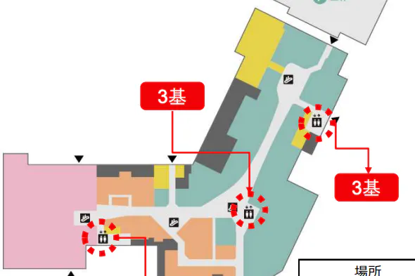 【イオンモール川口】モール内広告 エレベーター内壁面