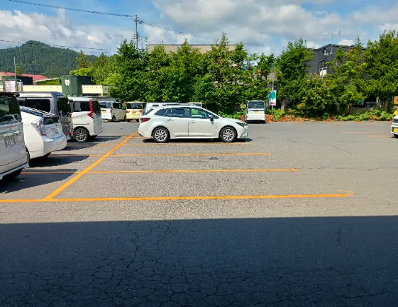 【マックスバリュ新おおわに店】店舗前駐車場（キッチンカー） キッチンカーに最適なスーパー店内催事イベントスペース