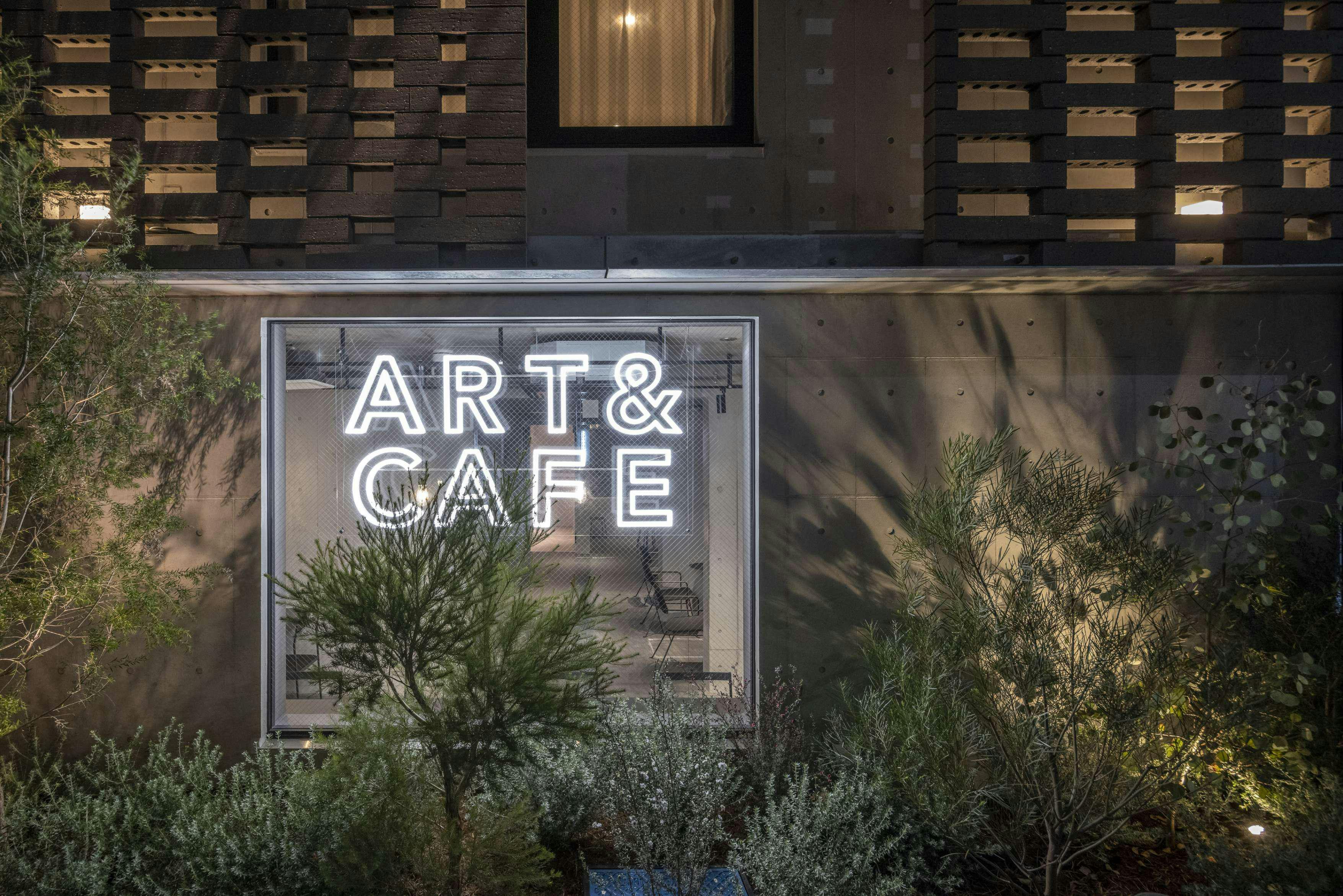 【築地駅4分】個展やグループ展等のアートギャラリー用途に最適なデザイナーズホテルのギャラリースペース