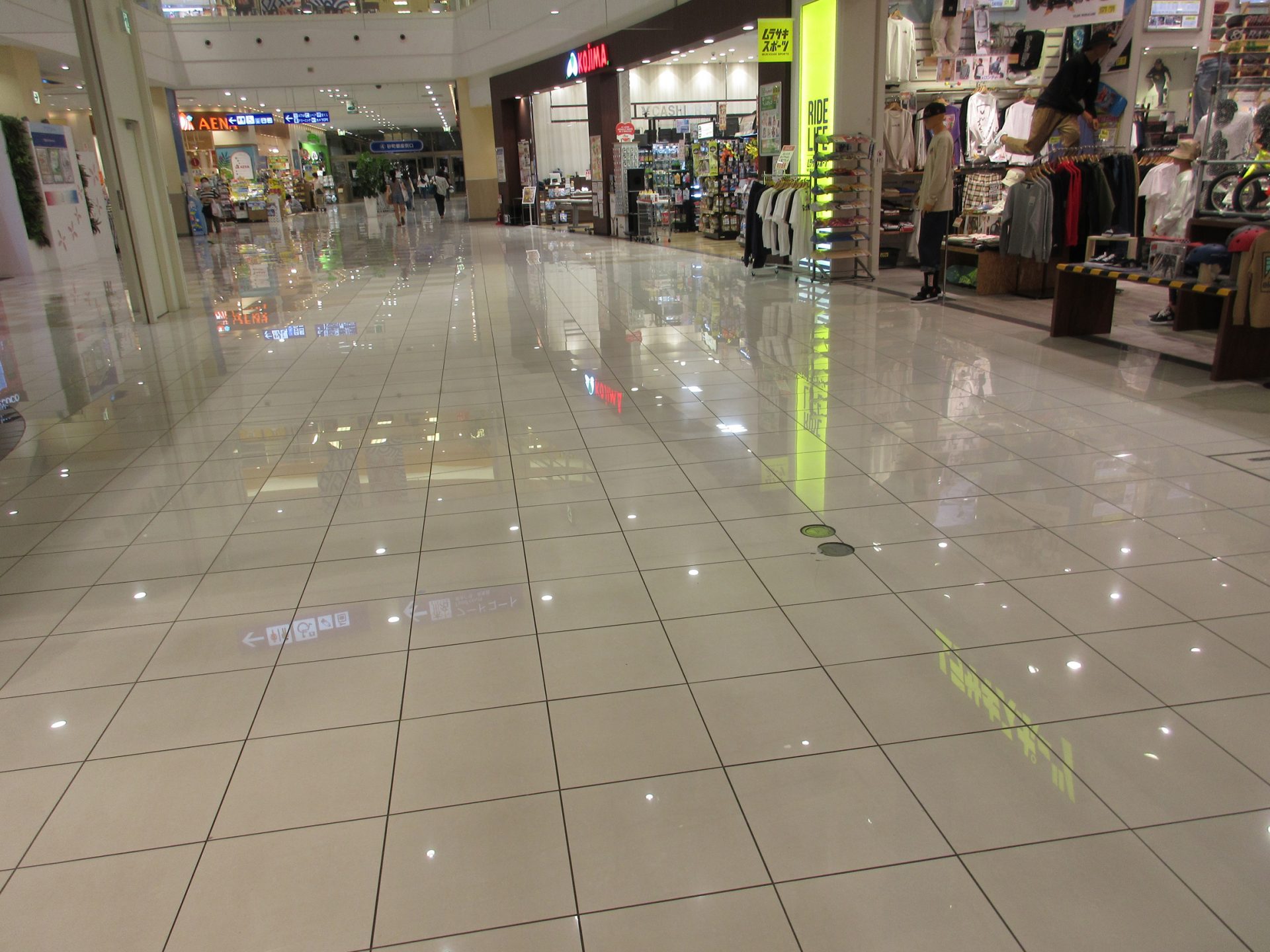 【アリオ北砂】ポップアップストアに適した1Fスポーツショップ付近のイベントスペースのメイン画像