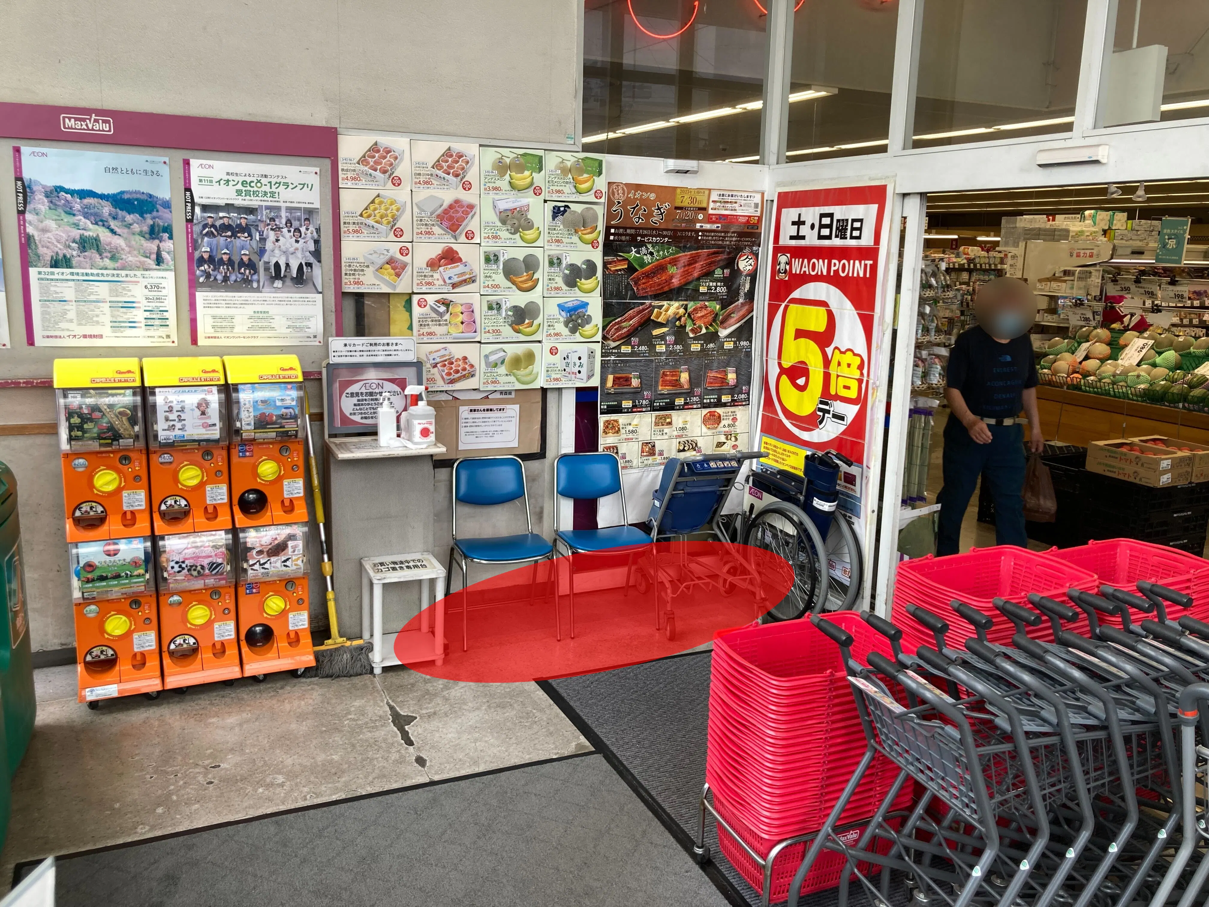 【マックスバリュ浪打店】各種プロモーションイベントに最適な店舗内イベントスペース