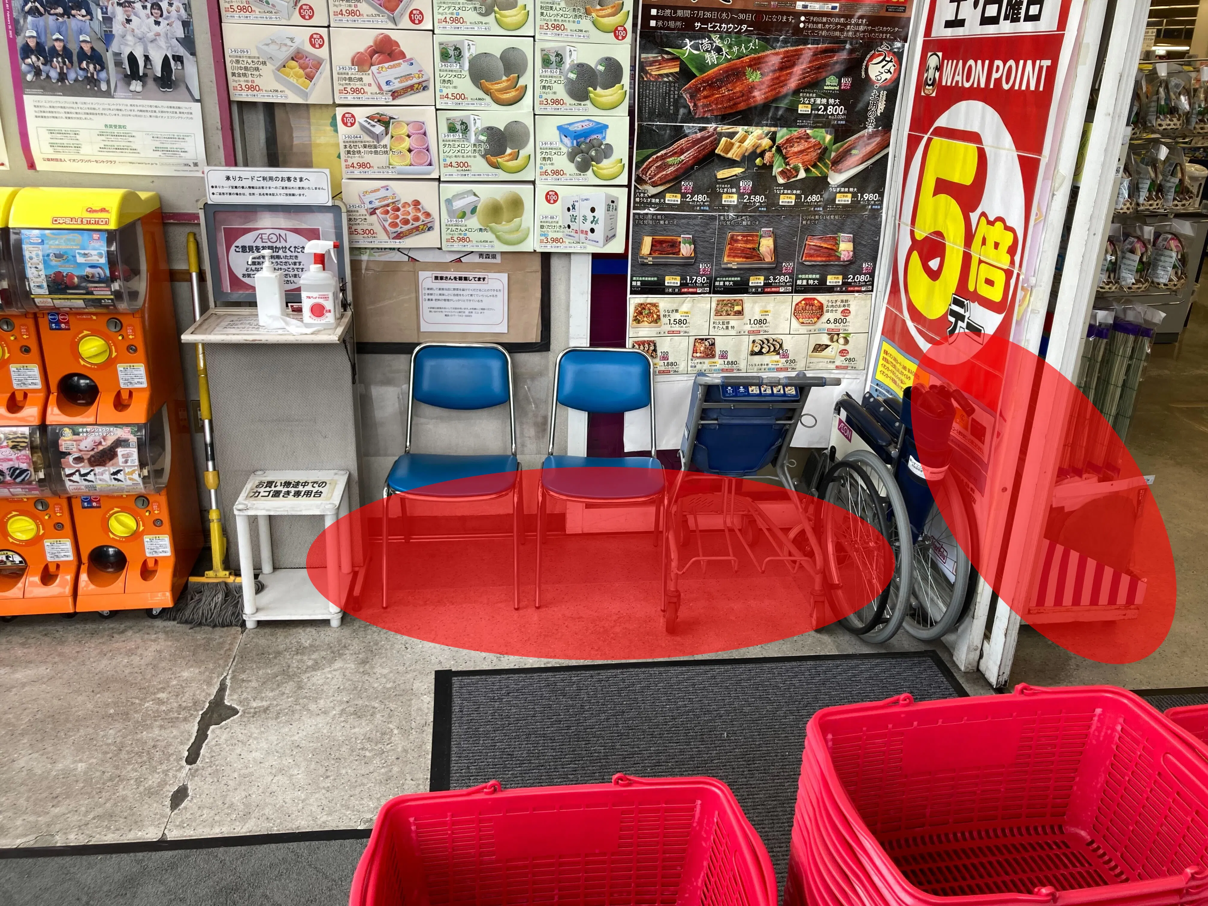 【マックスバリュ浪打店】各種プロモーションイベントに最適な店舗内イベントスペース