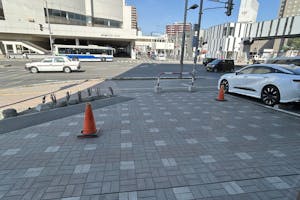 【ホクノー新札幌店】キッチンカー出店に最適な入口横屋外スペース