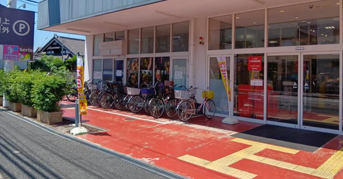 【西友　青井店】店頭軒下　ポップアップストア(物販、食物販)やプロモーション用途に最適なスーパー店内催事イベントスペース