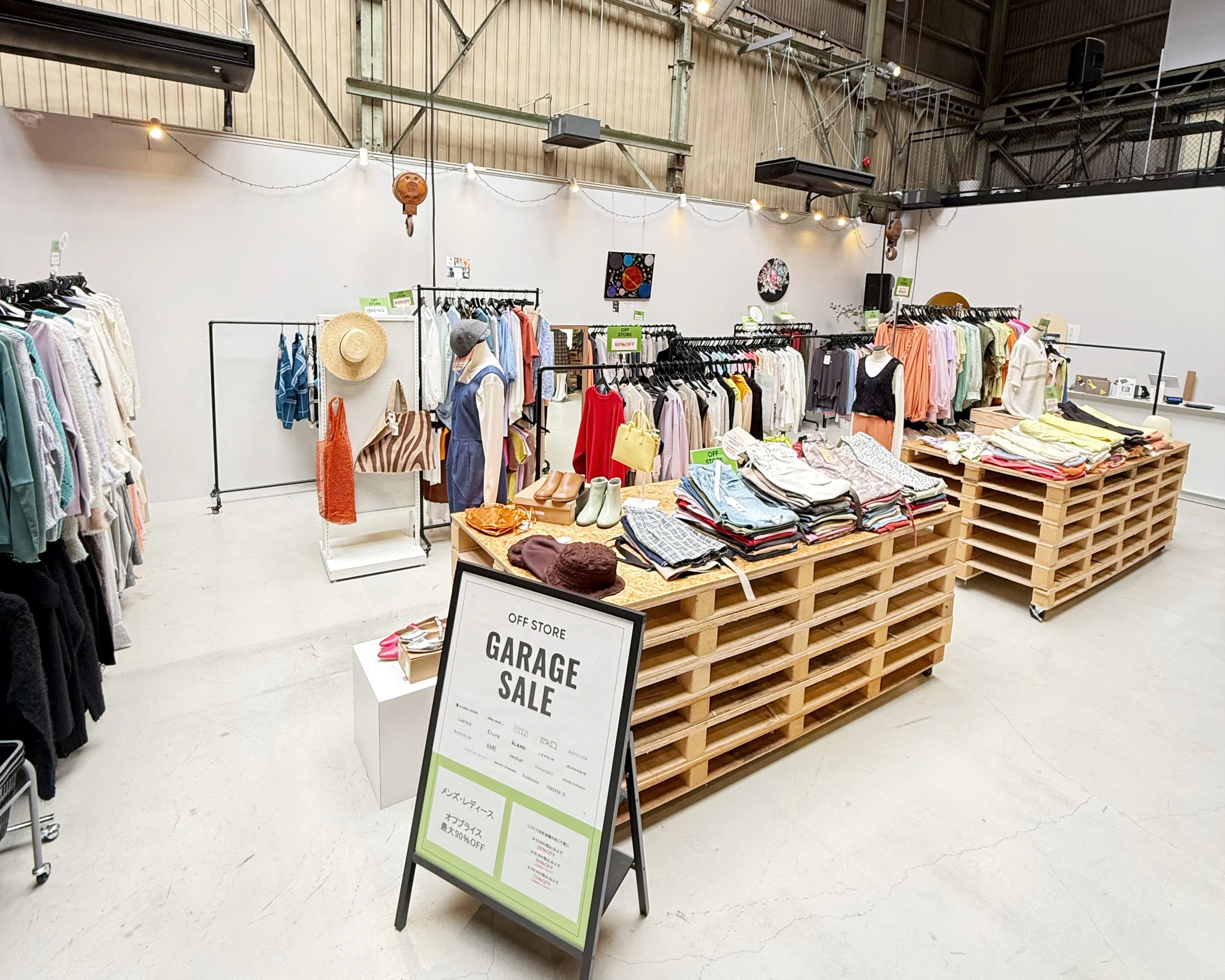 【北加賀屋駅6分】カフェ併設／無料什器付きのサスティナブル施設内のイベントスペース｜ポップアップ・展示・ワークショップに最適