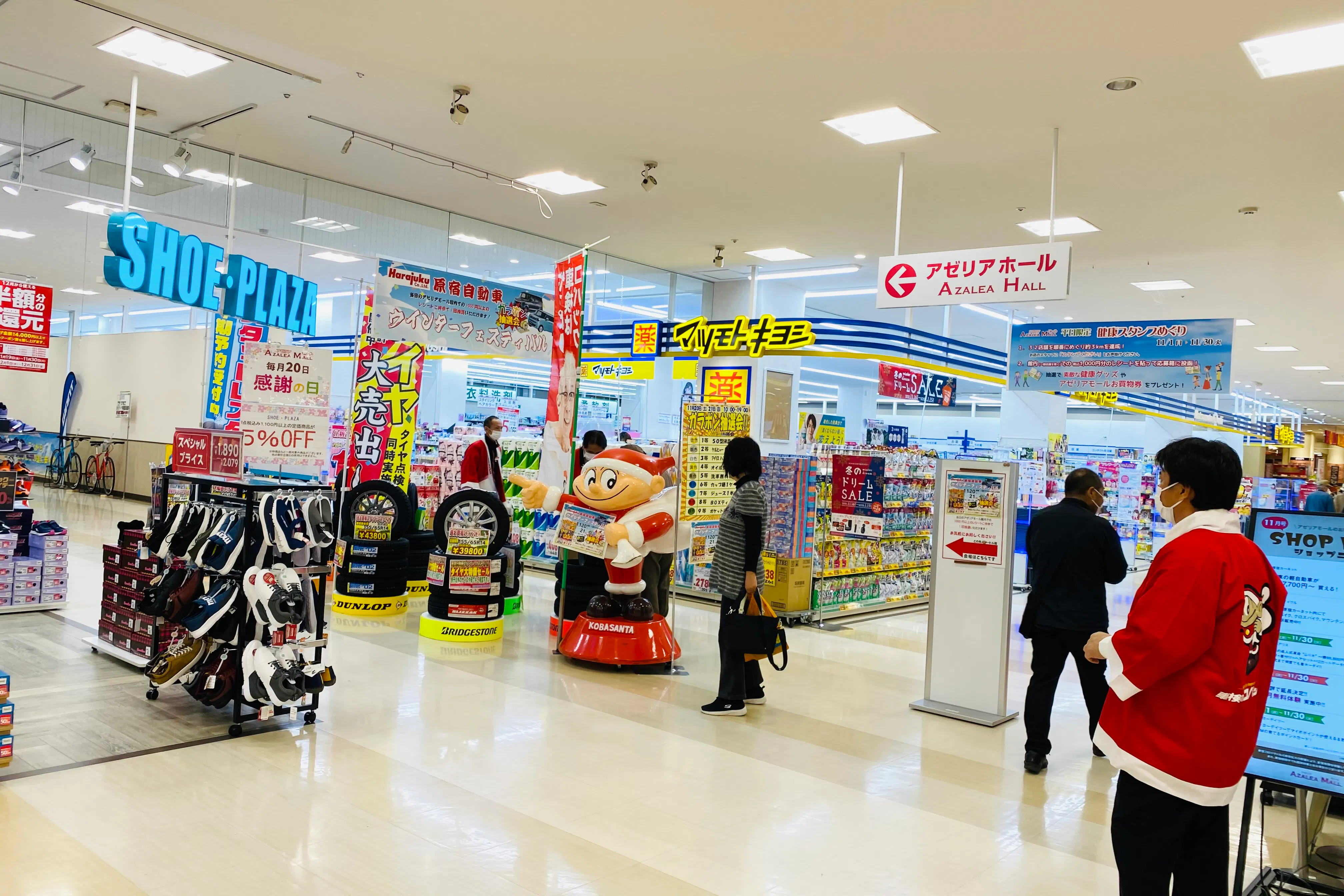 【アゼリアモール/1Fエントランス118.7㎡】大型プロモーションやサービスプロモーションに適した1F催事イベントスペース