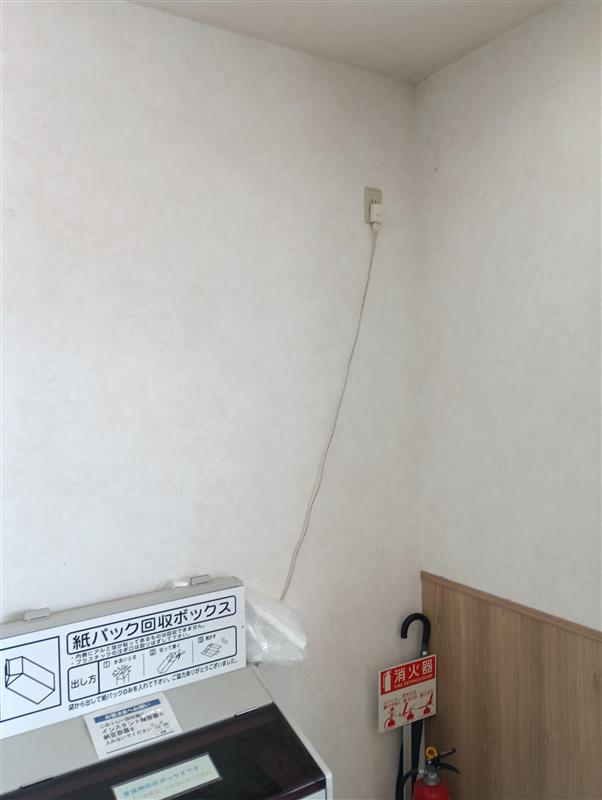 【ゆめマート 豊前】青果側風除室　物販や販促プロモーションにおすすめな催事イベントスペース