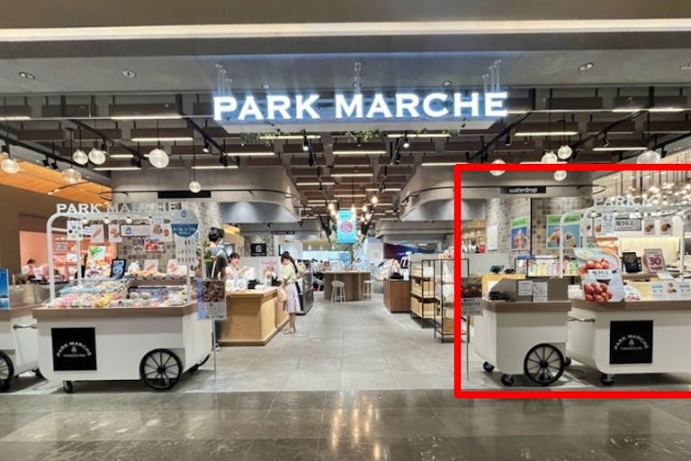 【有楽町マルイ】1階 カレンダリウムF04【食物販】店内入って正面の好立地スペース、冷蔵ケース・専用什器完備の画像1