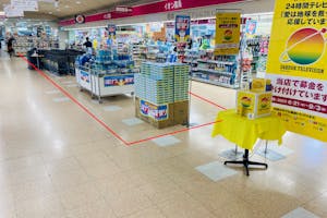 【イオン土崎港店】食物販や物販、プロモーションイベントに最適な施設1階メイン動線上にあるイベントスペース