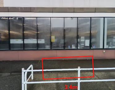 【マックスバリュ盛岡中屋敷店】軒下 キッチンカー出店に最適なスーパー店外催事イベントスペースの画像