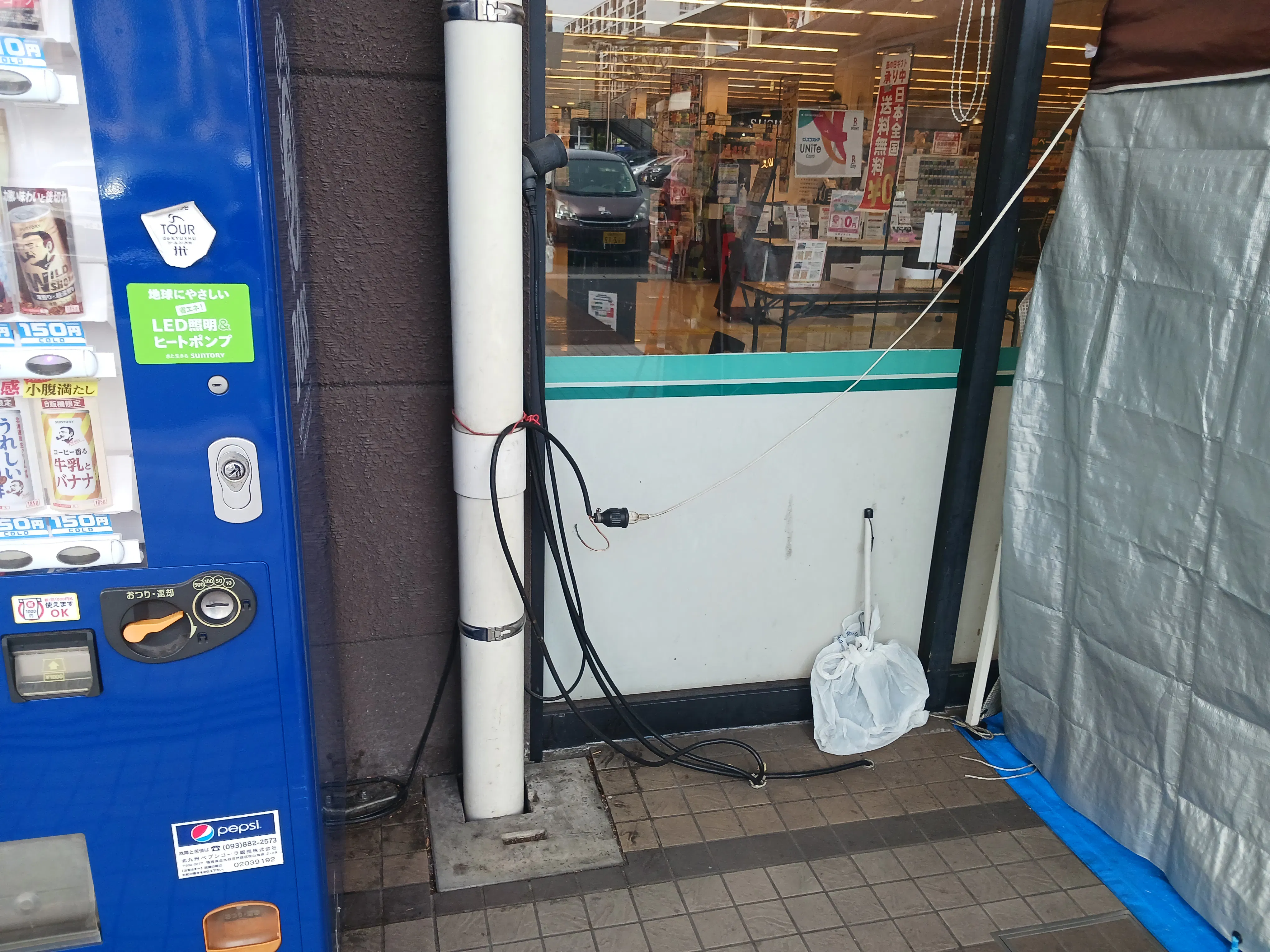 【スピナマート大手町店】中央スペース キッチンカー出店に最適なスーパー屋外催事イベントスペース