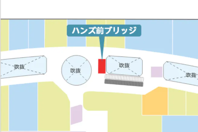【イオンモール浦和美園*】2Fハンズ前ブリッジ