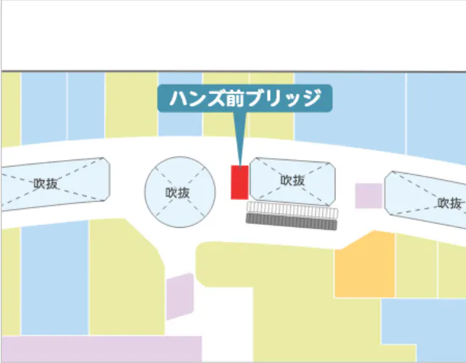 【イオンモール浦和美園*】2Fハンズ前ブリッジ