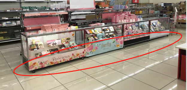 【西友　富士今泉店】1階催事場　ポップアップストア(物販、食物販)やプロモーション用途に最適なスーパー店内催事イベントスペースの画像