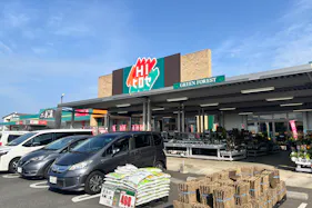 【HIヒロセスーパーコンボ元町店】プロモーションイベントに最適なホームセンターの食品側ベーカリー横(店内レジ後ろ)のスペース