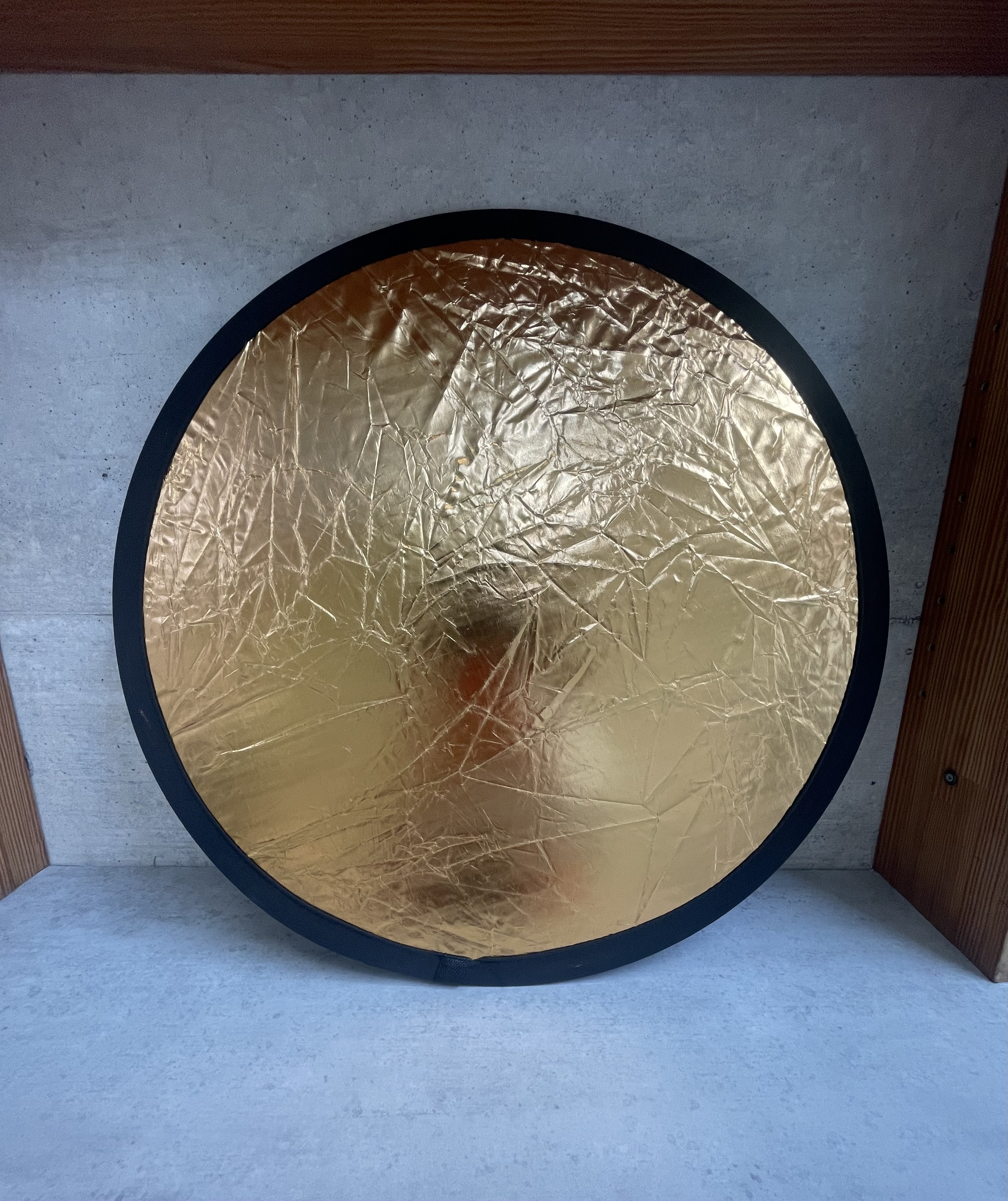 レフ板　ゴールド