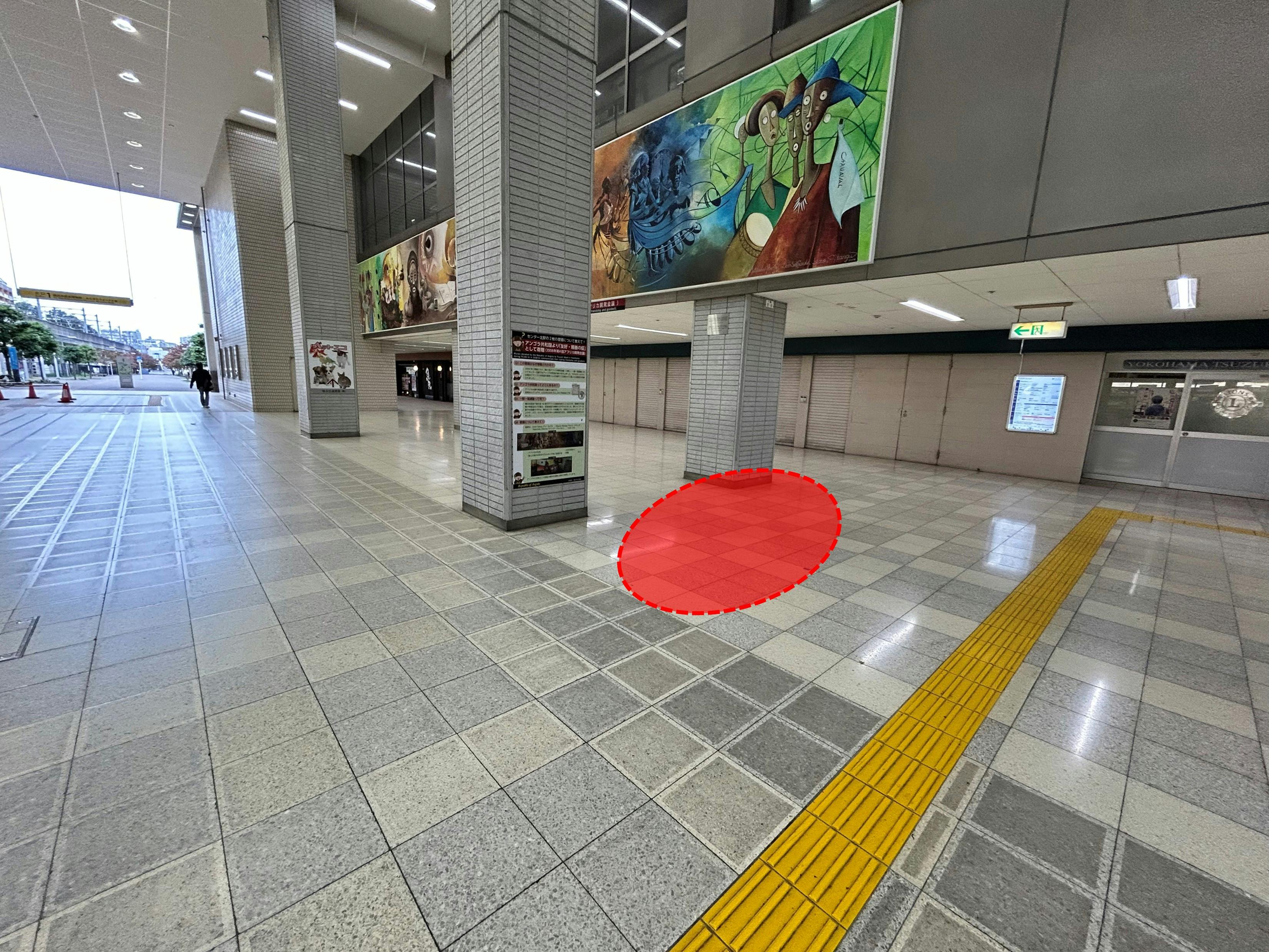 【横浜市営地下鉄ブルーラインセンター北駅】マルシェや大規模プロモーションに適切な改札外イベントスペース