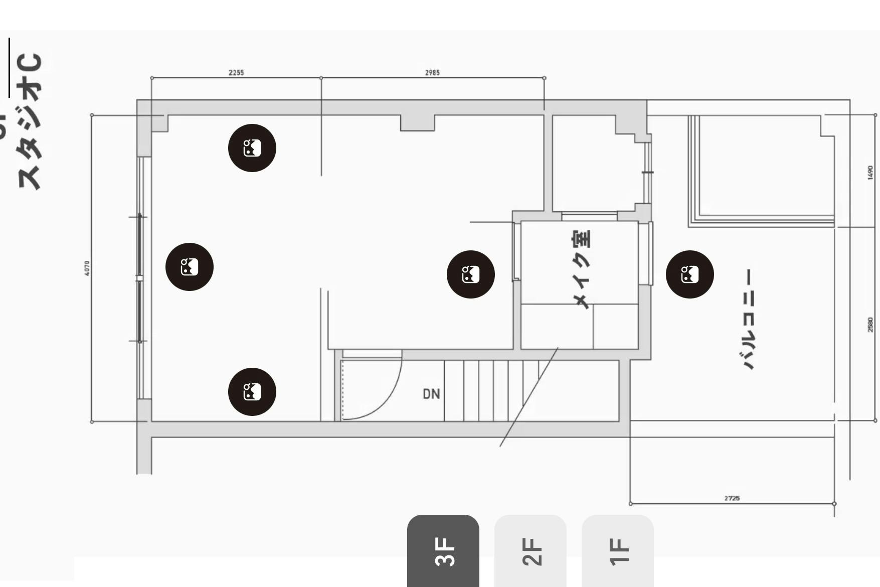 3階フロアマップ