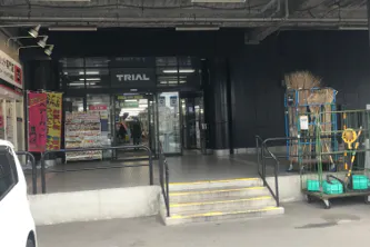 【メガセンタートライアル新宮店】キッチンカーの出店が可能な「②キッチンカースペース※店舗正面側です」