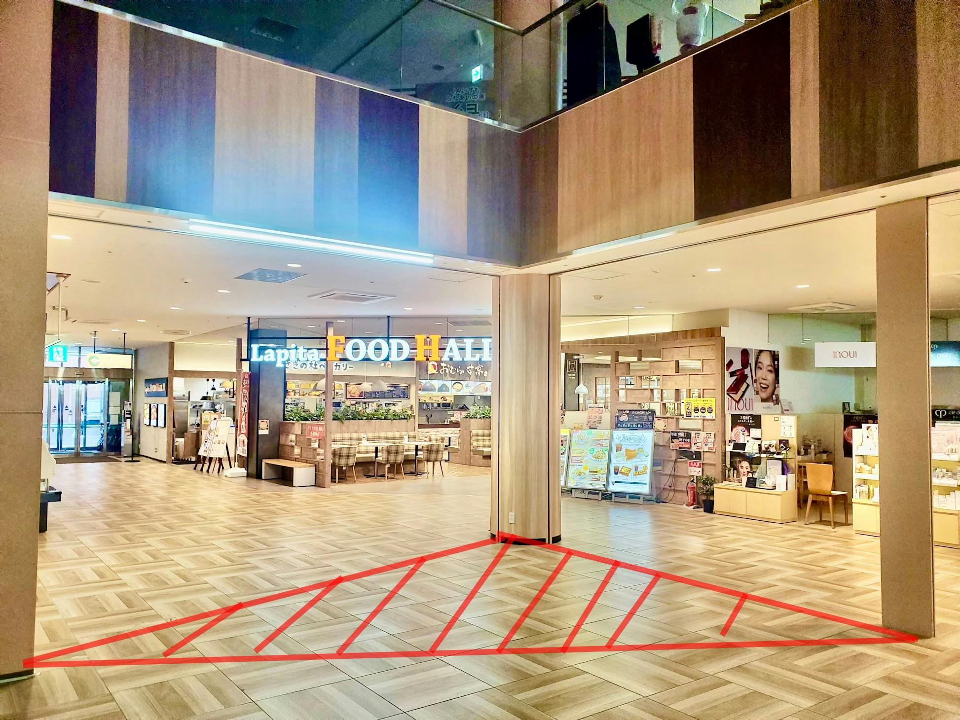 【JAしまねラピタ本店】物販やプロモーションイベントに最適な地域密着型スーパーの室内催事スペース