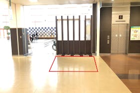 【フレスポ鳥栖】プロモーションや物販用途での利用が可能な商業施設のインフォメーション裏のスペース