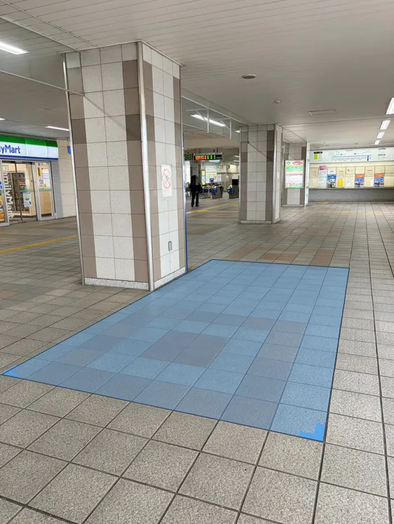 【横浜市営地下鉄ブルーライン立場駅｜割引キャンペーン実施中】各種プロモーションや物販、食物販のポップアップストアに最適な改札外イベントスペース