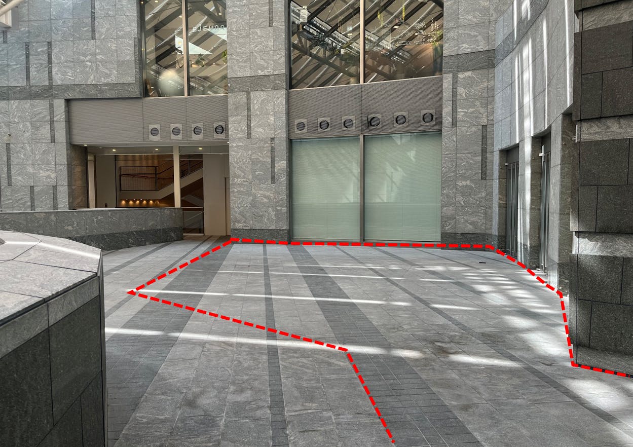 【カレッタ汐留】招待制の展示会やワークショップ、PRイベント等に最適な複合施設2階にあるイベントスペース