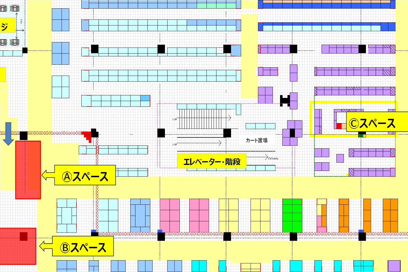 【メガセンタートライアル石下店】NEW!販促プロモーションやポップアップストアに最適な「Ⓒスペース」※買取催事不可