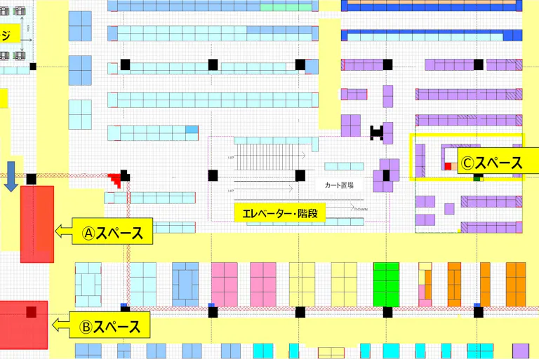 【メガセンタートライアル石下店】NEW!販促プロモーションやポップアップストアに最適な「Ⓒスペース」※買取催事不可の画像1