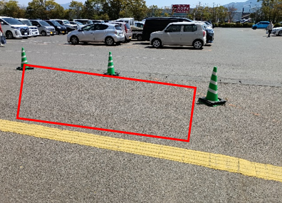 【イオン前沢店】1階正面入口　キッチンカースペース キッチンカー出店に最適なスーパー店外催事イベントスペース