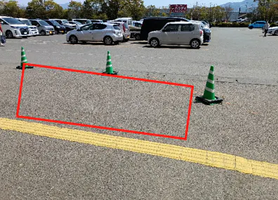 【イオン前沢店】1階正面入口 キッチンカースペース キッチンカー出店に最適なスーパー店外催事イベントスペース