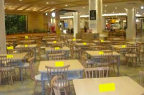 【イオンモール四條畷】モール内広告 フードコート