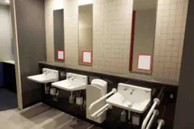 【イオンモール常滑】モール内広告 化粧室