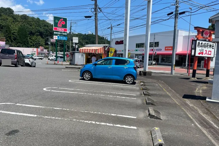 【ホームワイド竹田店(大分県)】店頭(キッチンカー)