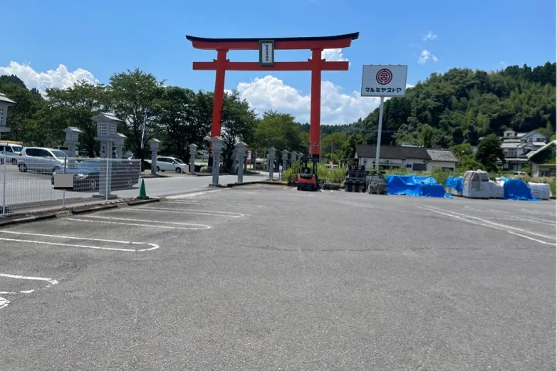 【ホームワイド竹田店(大分県)】店頭(キッチンカー)