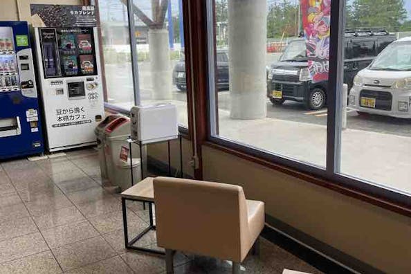 【ダイナム鳥取境港店】プロモーションに最適なアミューズメント施設のイベントスペース(正面出入口左)