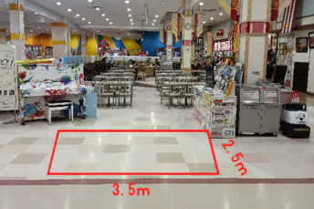 【イオンスーパーセンター一関店】フードコート前 販促プロモーション出店に最適なスーパー店内催事イベントスペース