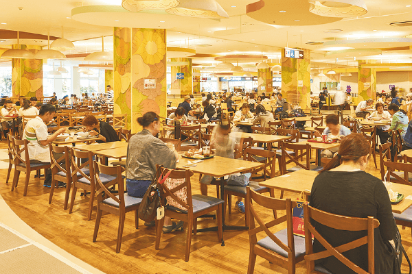 【あべのキューズモール】あべのキューズモール【メディア】「①３階Q’s kitchen（フードコート）」