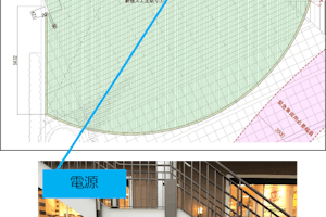 【みのおキューズモール】「⑫芝生広場」体験型イベントやワークショップ、展示イベントから大型ポップアップまで幅広く使える憩いのスペース