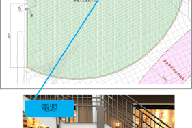 【みのおキューズモール】「⑫芝生広場」体験型イベントやワークショップ、展示イベントから大型ポップアップまで幅広く使える憩いのスペース